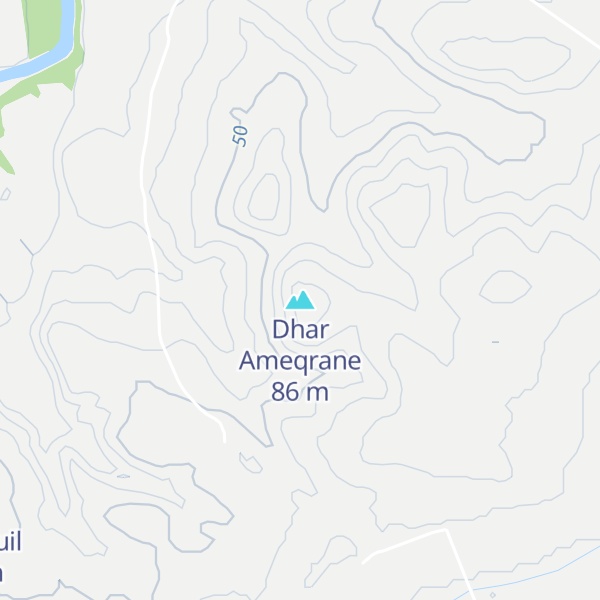 Map of Dhar Ameqrane