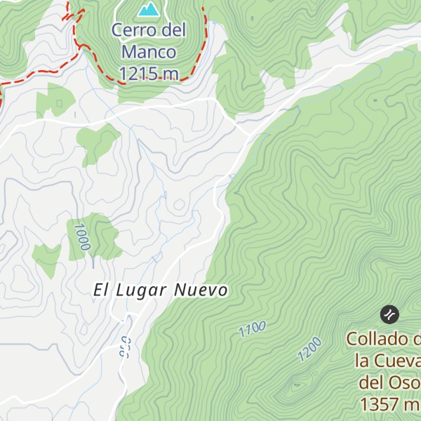 Map of Cabañas Pico del Oso