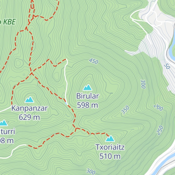 Map of Birular