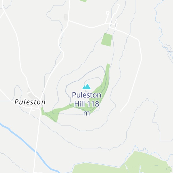 Map of Puleston Hill