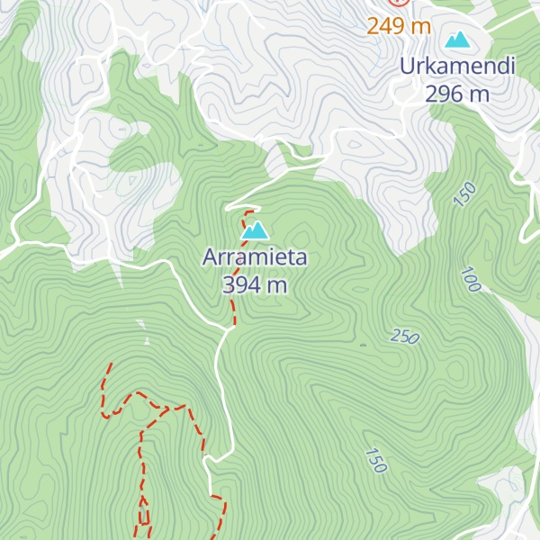 Map of Apain