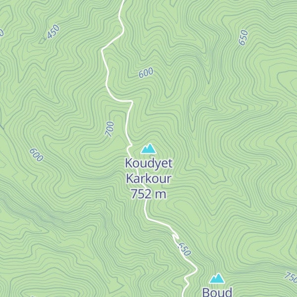 Map of Koudyet Karkour