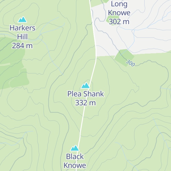 Map of Plea Shank