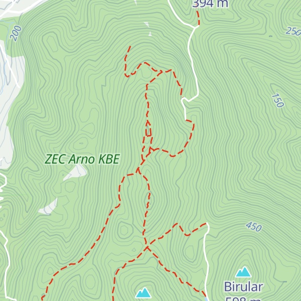 Map of Arnoko aterpea