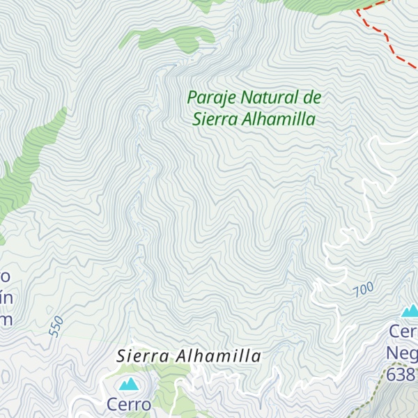 Map of Cerro de José Arcos