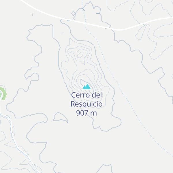 Map of Cerro del Resquicio