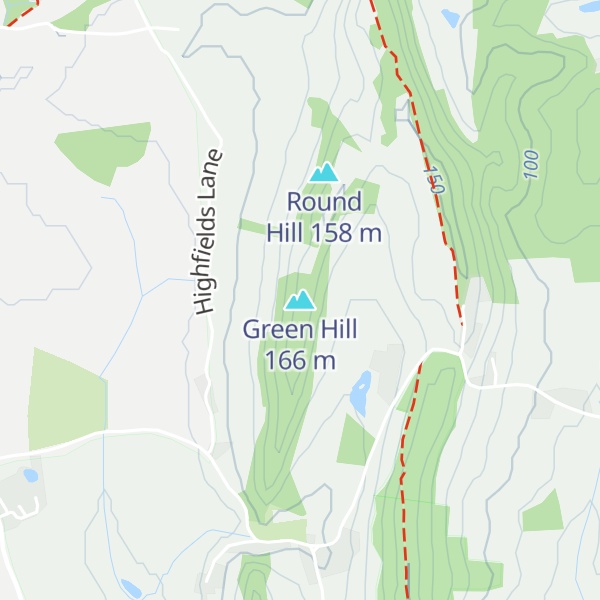 Map of Green Hill