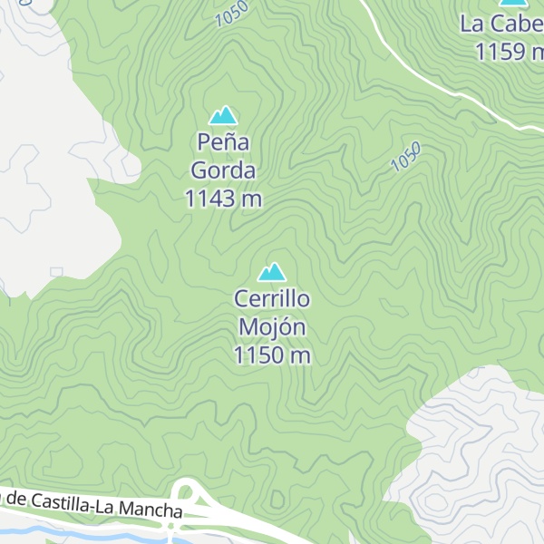 Map of Cerrillo Mojón