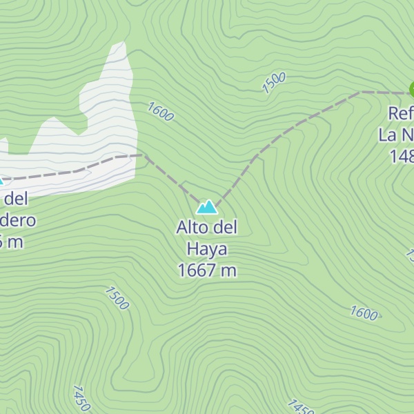 Map of Alto del Haya