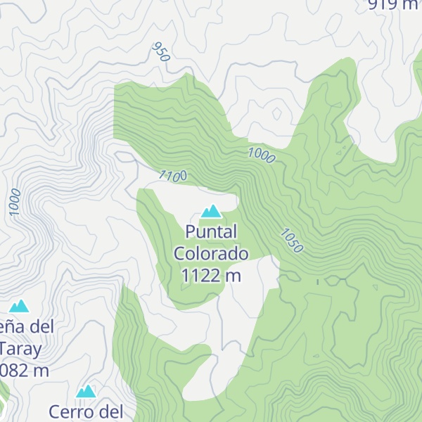 Map of Puntal Colorado