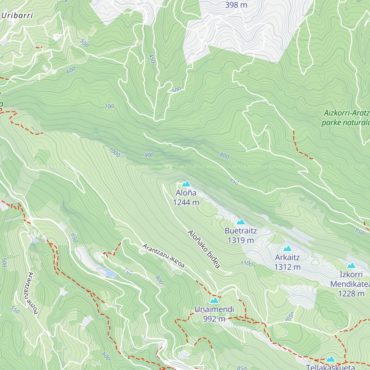 Aloñako aterpea map