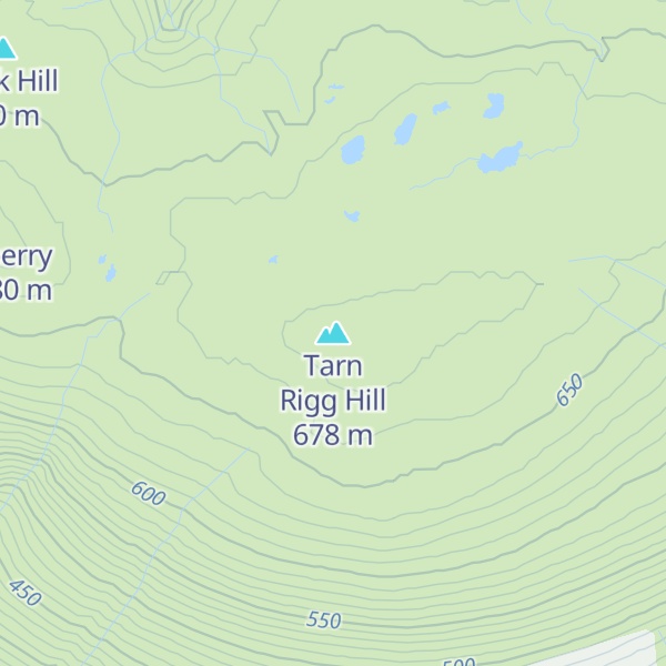 Map of Tarn Rigg Hill