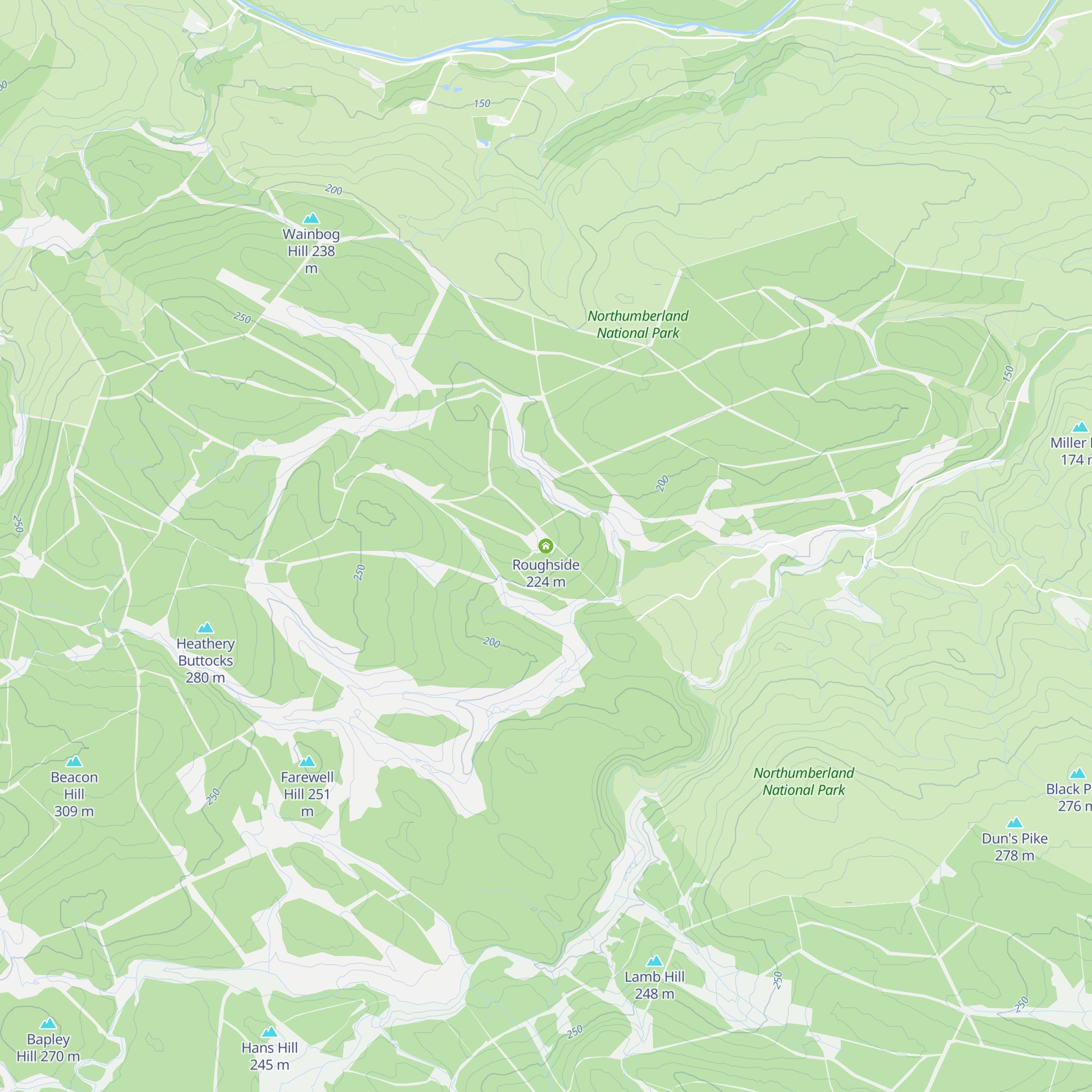 Roughside map