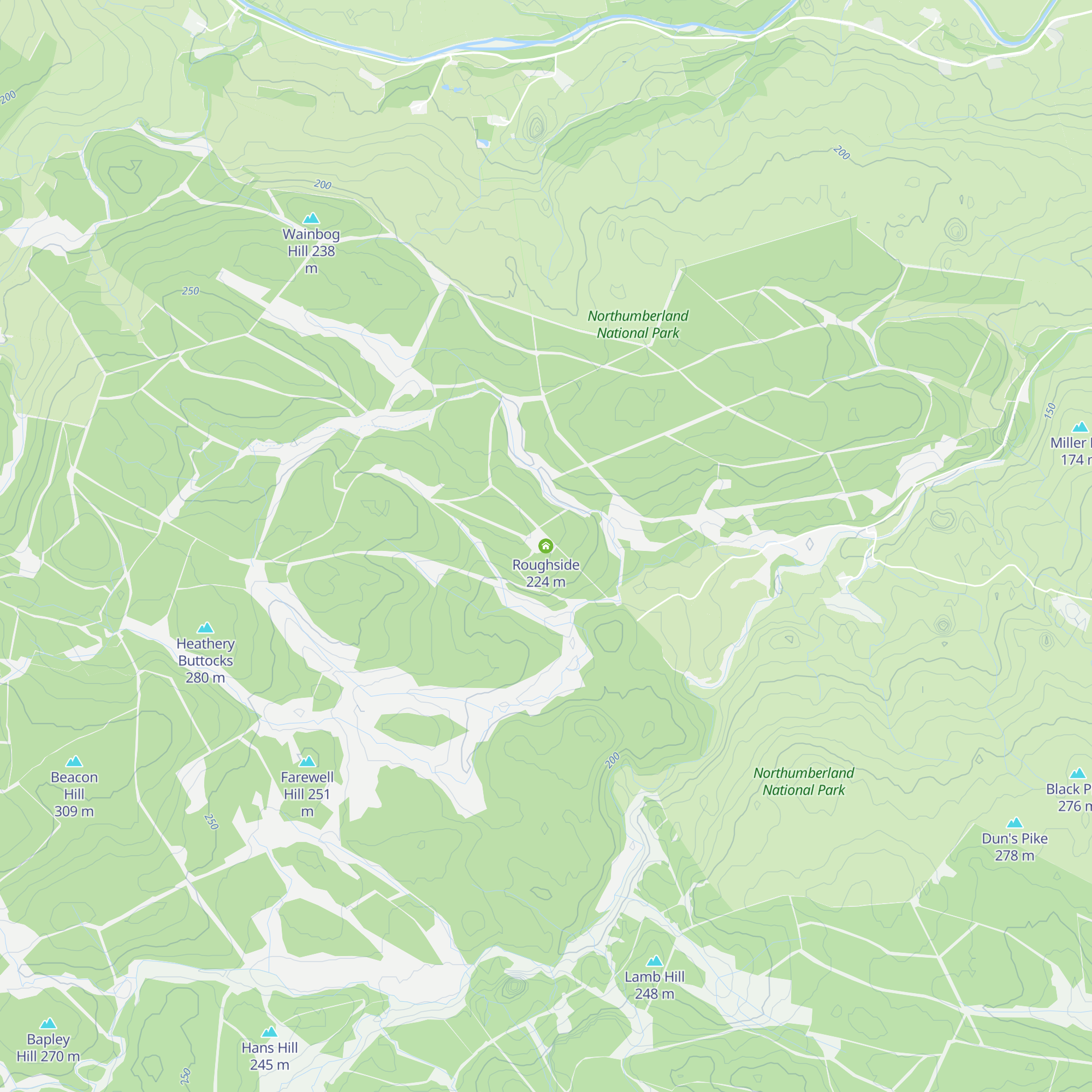 Roughside map