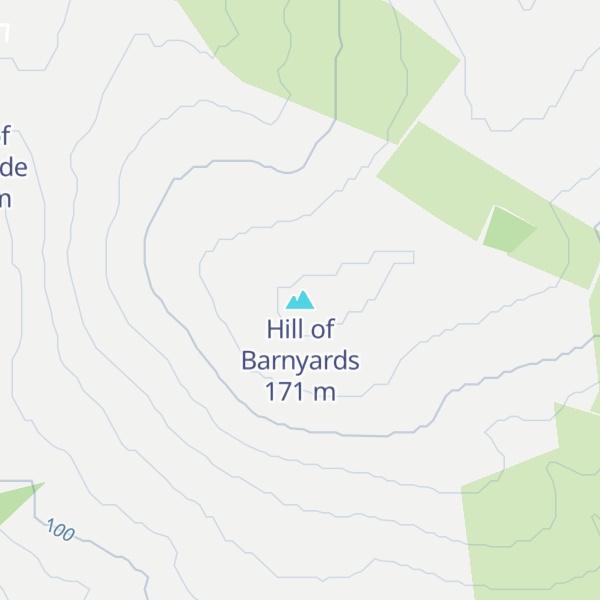 Map of Hill of Barnyards