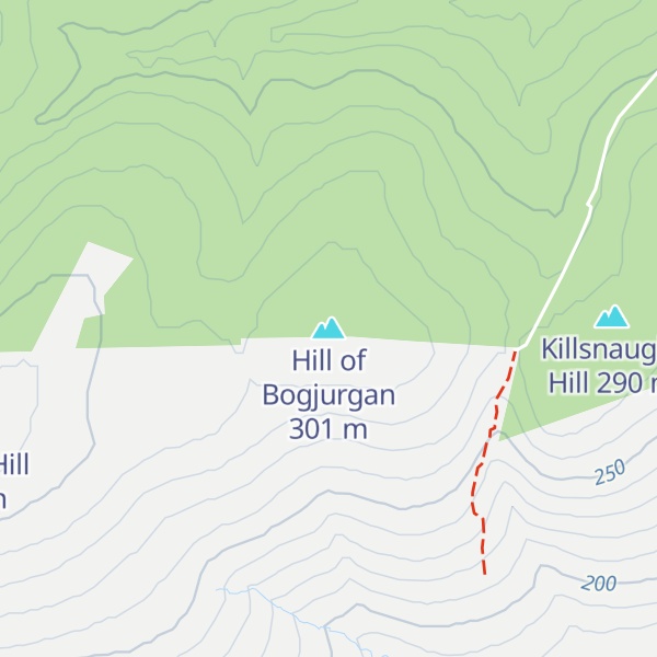 Map of Hill of Bogjurgan