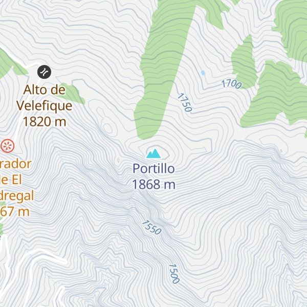 Map of Portillo