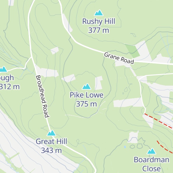 Map of Pike Lowe