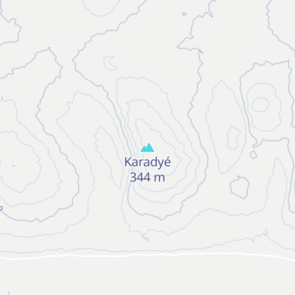 Map of Karadyé