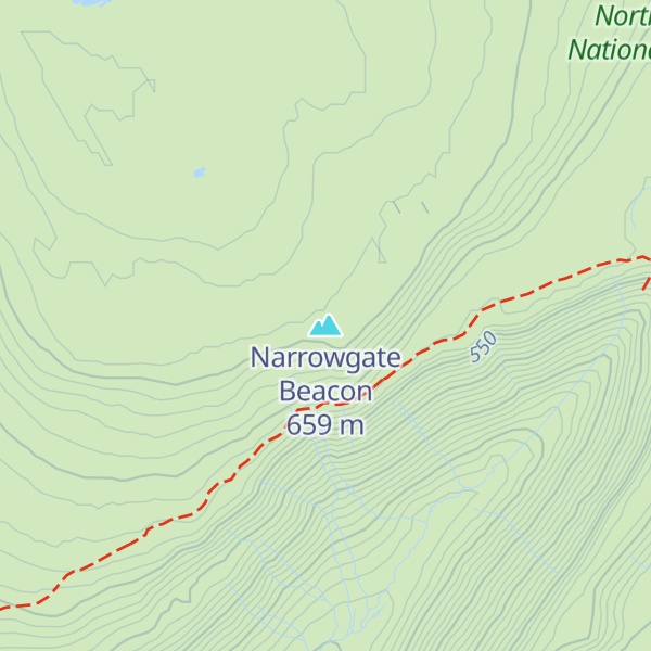 Map of Narrowgate Beacon