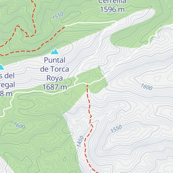 Map of Refugio de Montaña Lagunilla