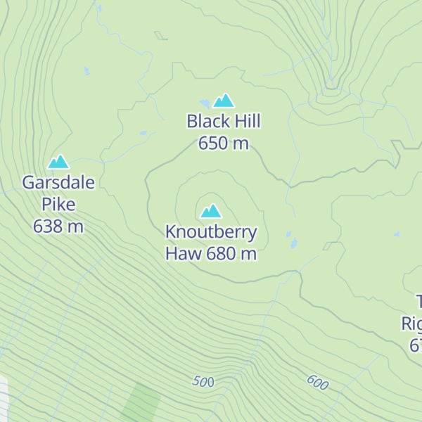 Map of Knoutberry Haw