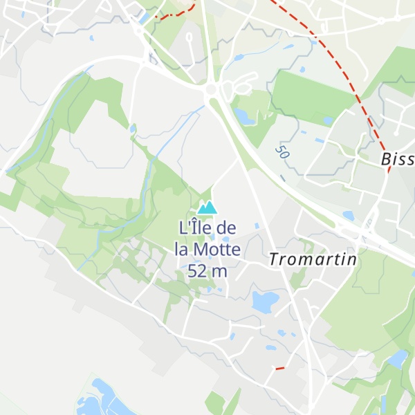 Map of L'Île de la Motte
