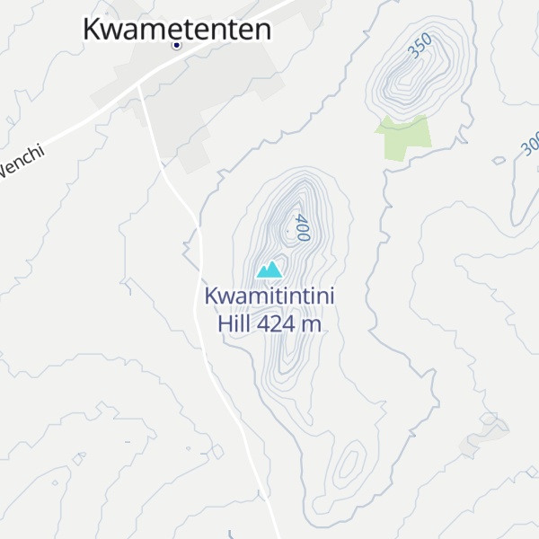Map of Kwamitintini Hill