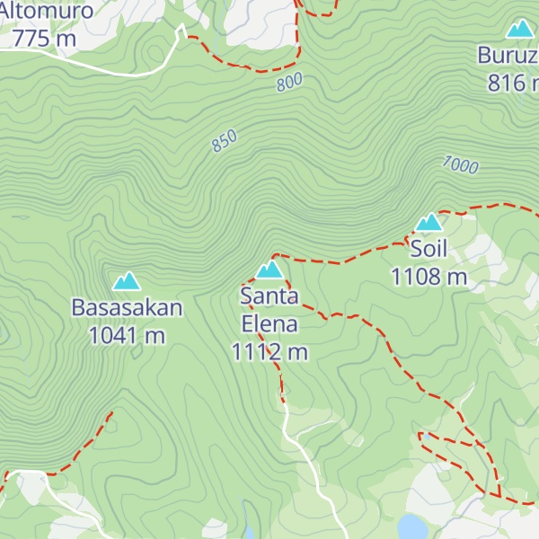Map of Santa Elena
