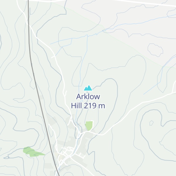 Map of Arklow Hill