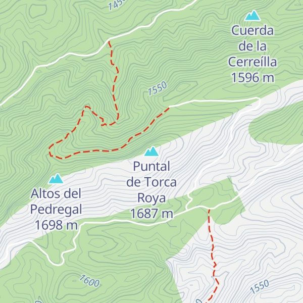 Map of Puntal de Torca Roya