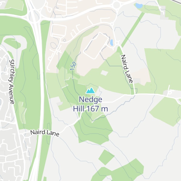 Map of Nedge Hill