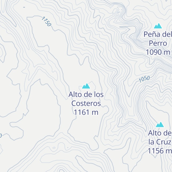 Map of Alto de los Costeros