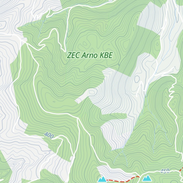 Map of Jaungoiko mendia (buzón)