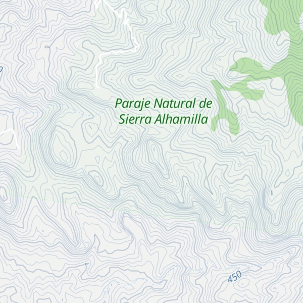 Map of Cerro del Centinela