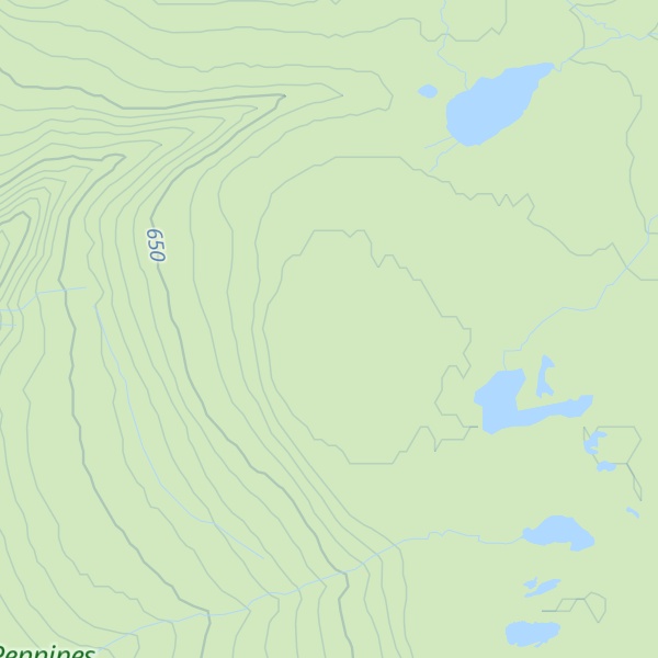 Map of Backstone Edge