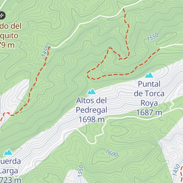 Map of Altos del Pedregal