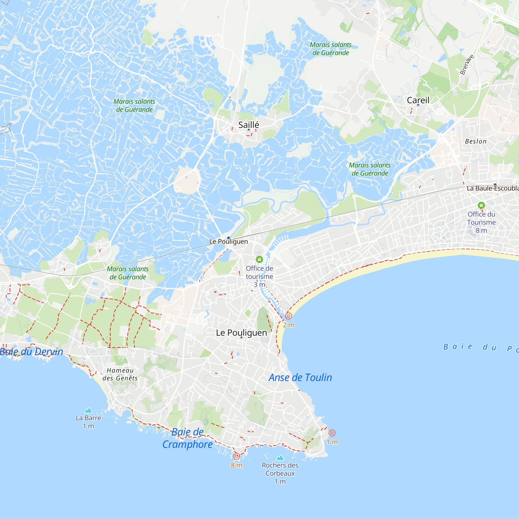 Office de tourisme map