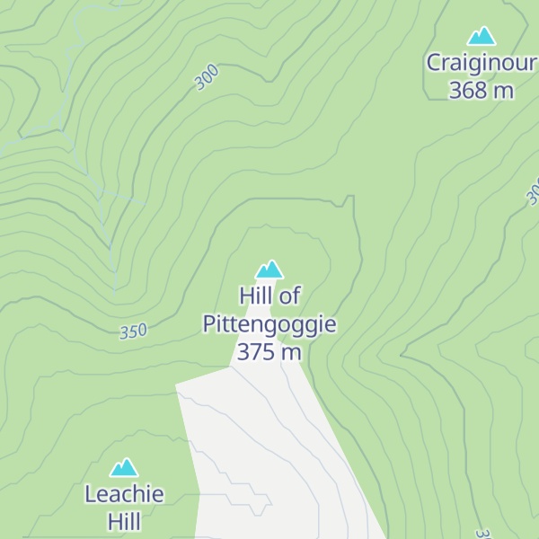 Map of Hill of Pittengoggie