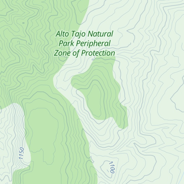 Map of Cerro del Pozo