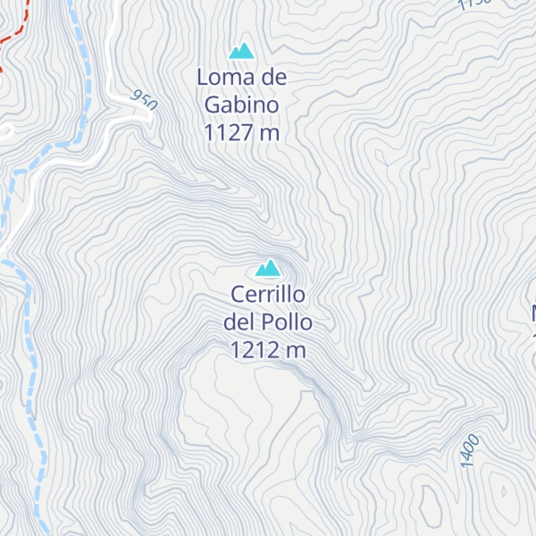 Map of Cerrillo del Pollo