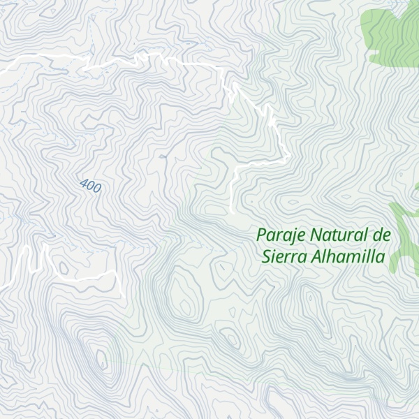 Map of Cerro del Cura