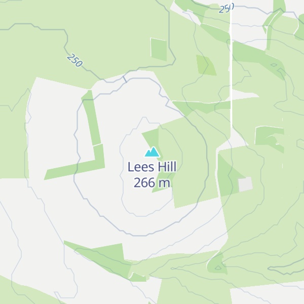 Map of Lees Hill