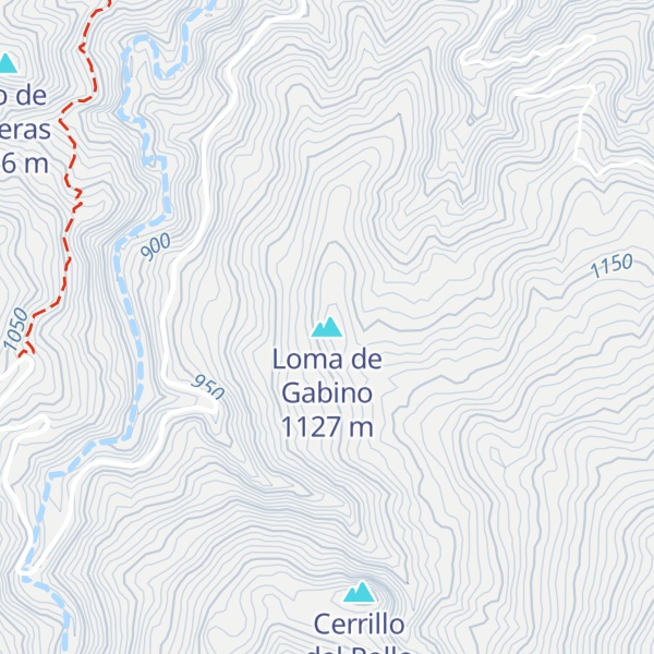 Map of Loma de Gabino