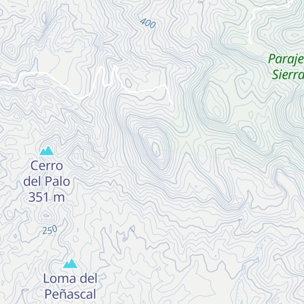 Map of Cerro de la Mina