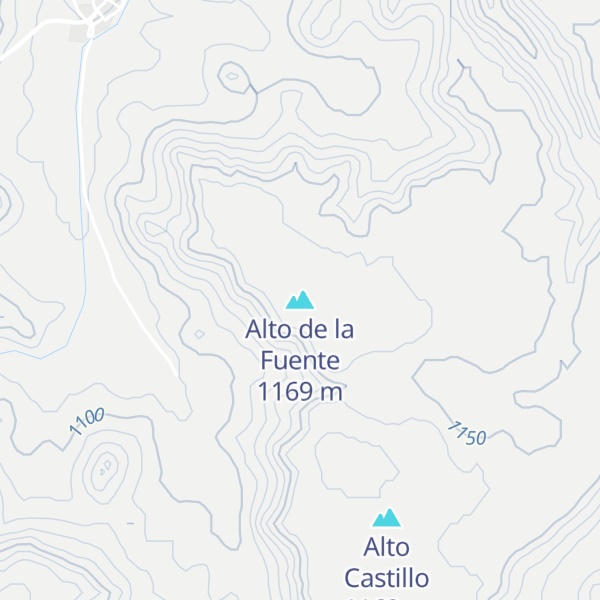 Map of Alto de la Fuente