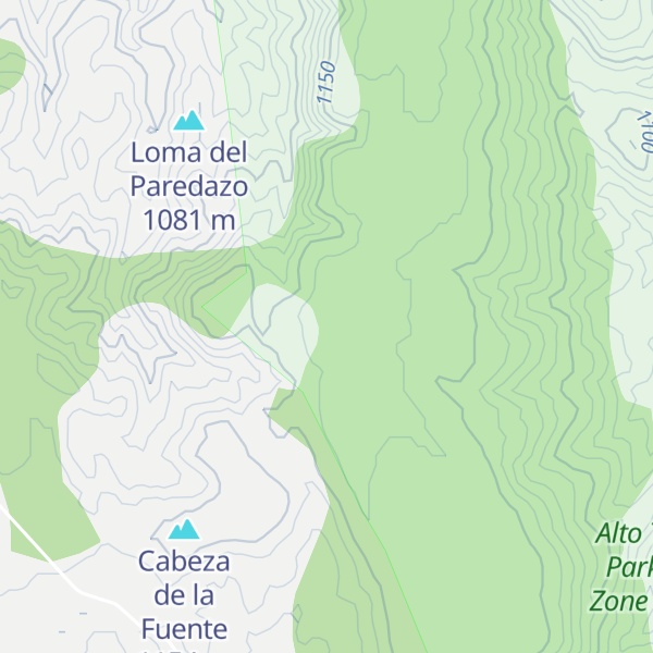 Map of Cabeza de Valdelagua
