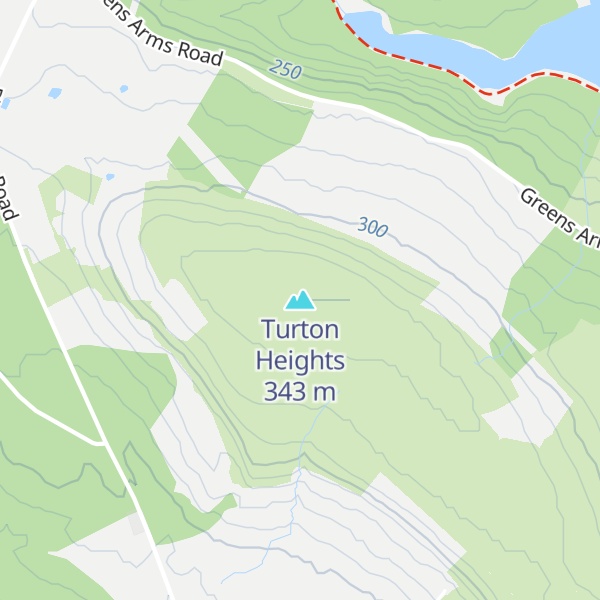 Map of Turton Heights