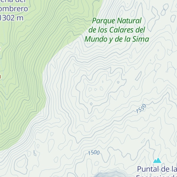 Map of Pico del Cerrón