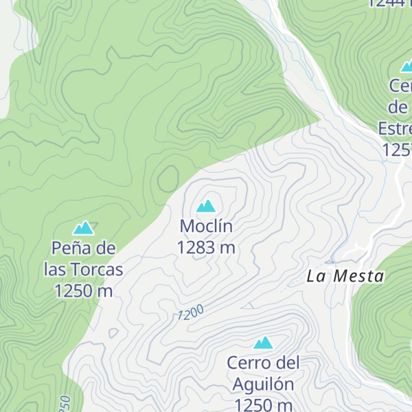 Map of Moclín